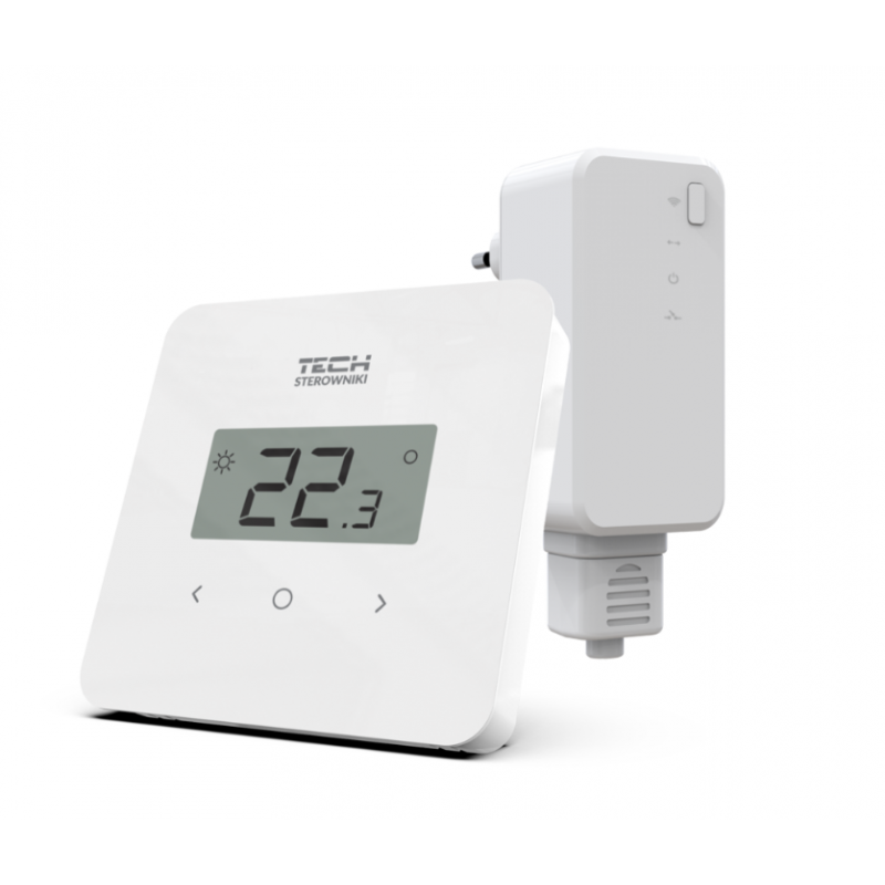 Bevielio termostato ir imtuvo komplektas TECH EU-294v2