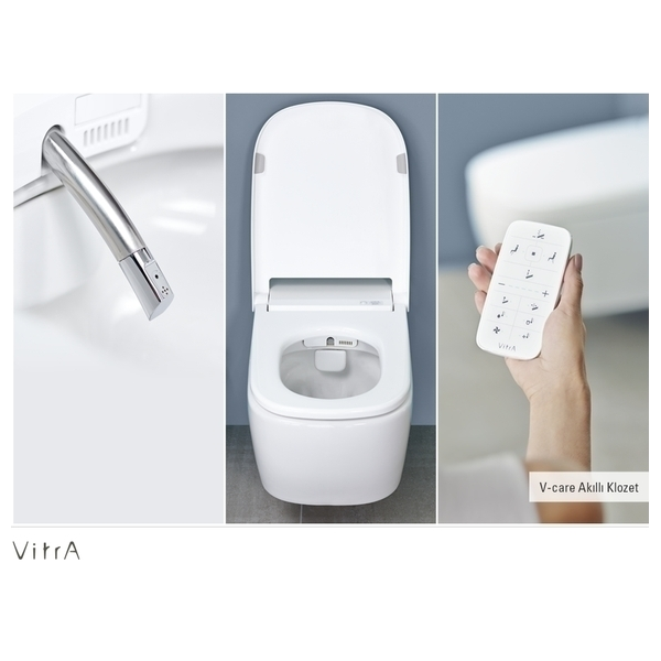 Pakabinamas WC Vitra METROPOLE V-Care confort